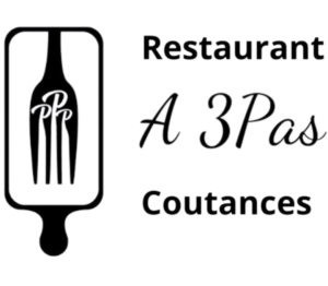 logo restaurant a 3 pas coutances